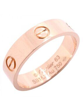 Cartier Ring Love 18k Pink Gold